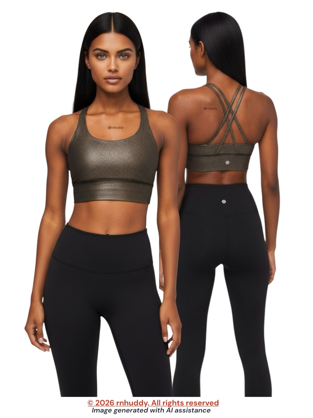 Lululemon size 8 energy long line sports bra